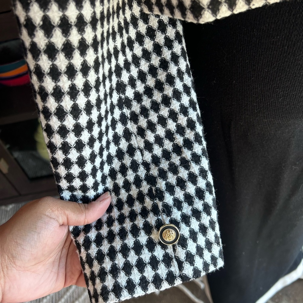 Lulus Checkered Blazer - Picture 5 of 6